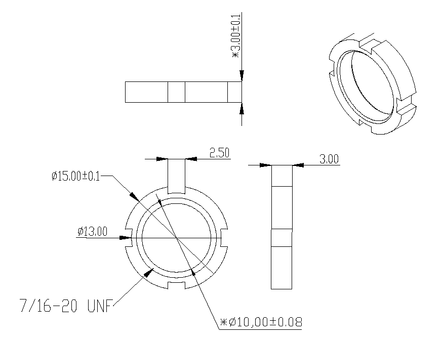 旋鈕|一體化卡塊|旋鈕鋁制|開(kāi)關(guān)|按鍵|PEEK螺絲|PEI螺絲
